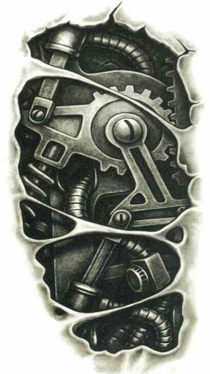 Biomechanical Tattoo